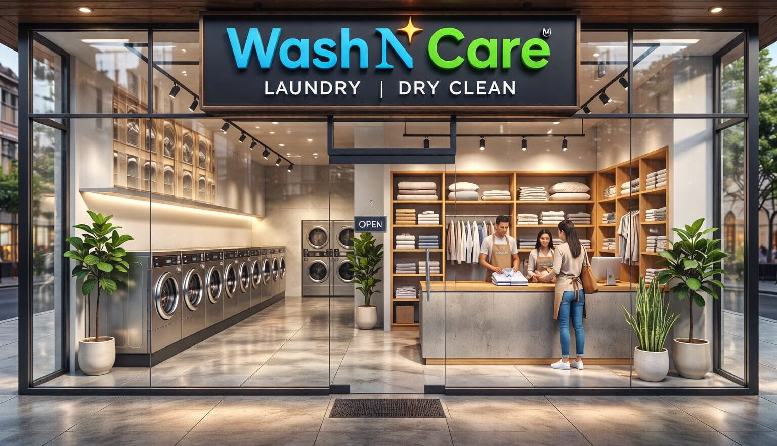 Wash N Care Storefront